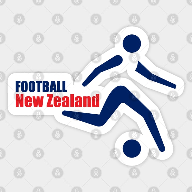 Copy of Team new zealand football summer olympics Sticker by sampel